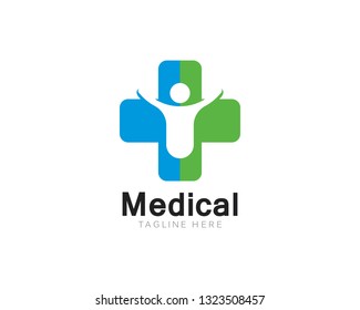 Health Medical Logo template vector illustration design