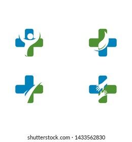 Health Medical Logo template vector illustration design