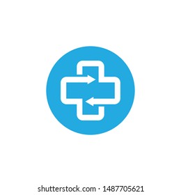 Health Medical Logo template vector illustration design