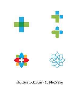 Health Medical Logo template vector illustration design