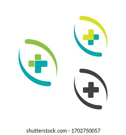 Health Medical Logo template vector illustration design