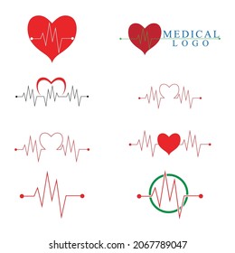 Health Medical Logo template vector illustration design