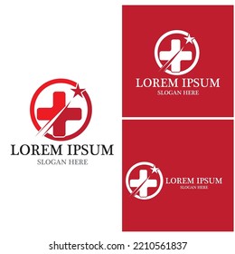 Health Medical Logo template vector illustration design