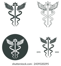 Health Medical Logo template vector illustration design