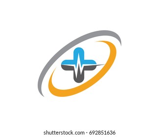 Health Medical Logo template vector illustration design