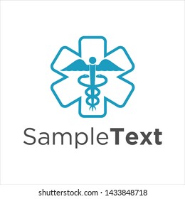 health and medicine logo stock design