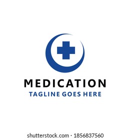 Health Medicine Symbol Logo design Vector