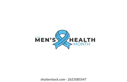 Men’s Health Month. background, banner, card, poster, template. Vector illustration.