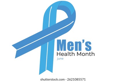 Men’s Health Month. background, banner, card, poster, template. Vector illustration.