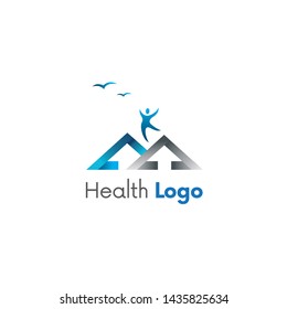 Health Peak Logo Concept Vector