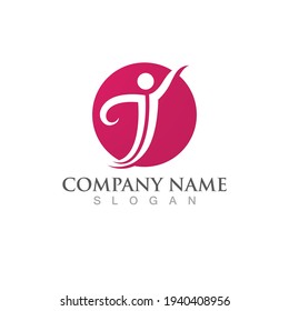 Health people life  logo sign illustration vector design