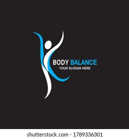 Health people life logo vector illustration
