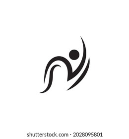 Health people logo sign illustration vector design