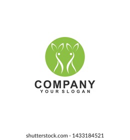 Health, People Logo Template Design Vector