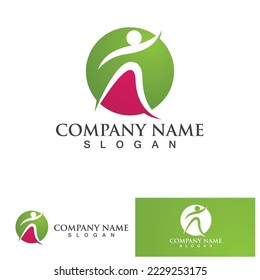  Health People Logo Vector illustration Design Template