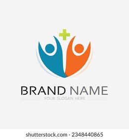 Health People Logo Vector illustration Design Template