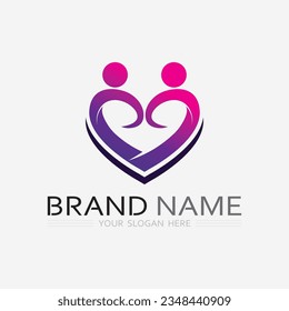 Health People Logo Vector illustration Design Template