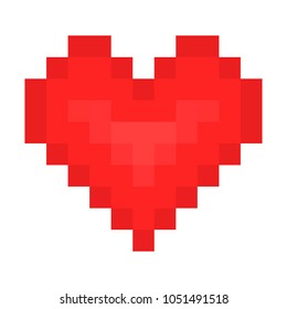 health pixel design vector icon