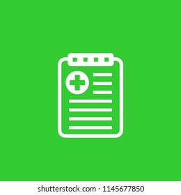 health plan vector icon