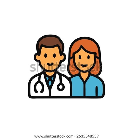 Health professionals collaborating in medical setting; suitable for healthcare, teamwork, hospital, doctor, nurse, medical professionals, and healthcare industry projects.