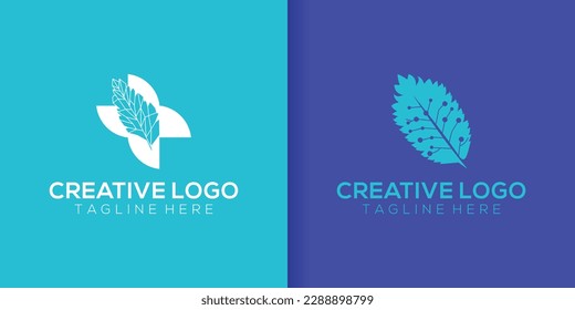 Health Protection With nature Logo Design Vector Template For Medical Or Insurance Company