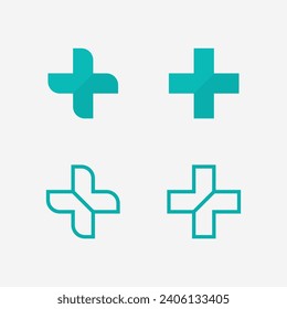 health protection with shield logo design vector template for medical or insurance company-vector