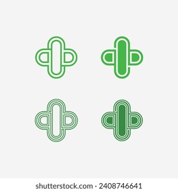 health protection with shield logo design vector template for medical or insurance company-vector