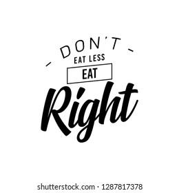 Health Quotes, Good Food Quotes - Vector 