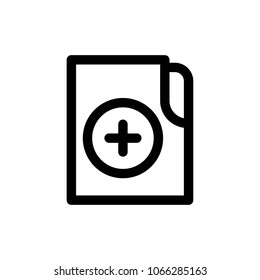 vector de icono de informe de mantenimiento