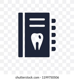 Health report transparent icon. Health report symbol design from Dentist collection. Simple element vector illustration on transparent background.