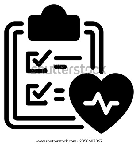 Health Screening icon Illustration for illustration web, app, infographic, etc [[stock_photo]] © 