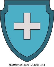 Health shield vector, health shield vector, corona virus pandemic, covid-19 pandemic, shield vector for your design needs