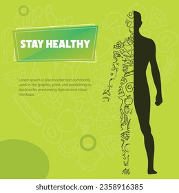 	
Health silhouettes people sport healthy and fitness lifestyle design bodies of the person