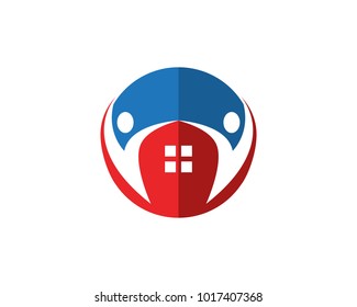 Health success people care logo and symbols template
