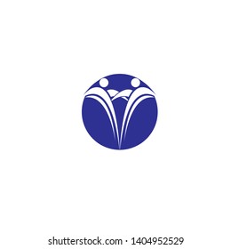 Health success people care logo and symbols template - Vector

