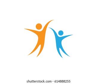 Health success people logo