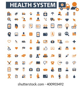 Health System Icons
