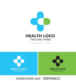 Health And Tablet Logo Design Vector Template