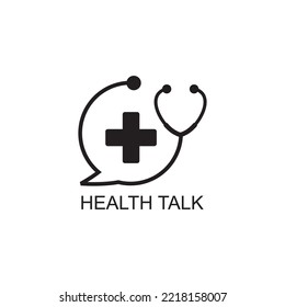 health talk icon , medical icon