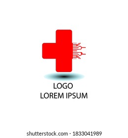 health tech logo designs template, healthcare logo designs