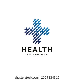 Health technology template Vector Illustration Design
