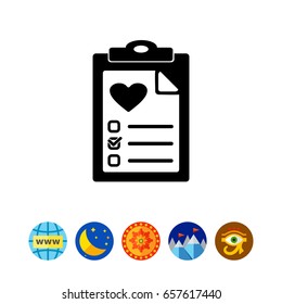 Health Test Concept Icon