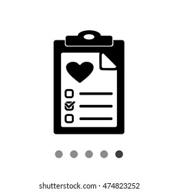 Health Test Vector Icon