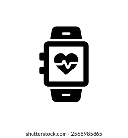 Health tracker, health monitoring vector design in modern style