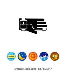 Health Tracking Concept Icon