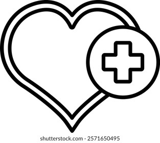 Health vector icon. Can be used for printing, mobile and web applications.