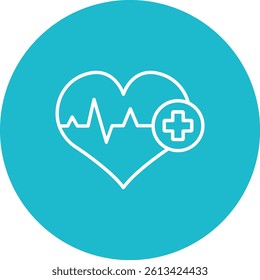 Health vector icon. Can be used for printing, mobile and web applications.