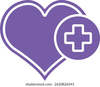 Icono de Vector de salud. Se puede utilizar para aplicaciones de impresión, móviles y de Web.