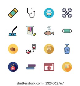 health vector icon set