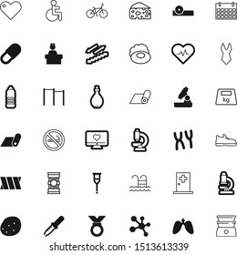 health vector icon set such as: professional, measure, soda, plant, hurt, set, female, walk, lungs, athletic, rubber, root, balance, pills, ride, patient, warning, orange, stop, no, rounded, reminder